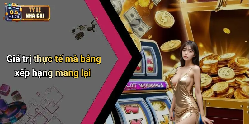 Giá trị thực tế mà bảng xếp hạng mang lại