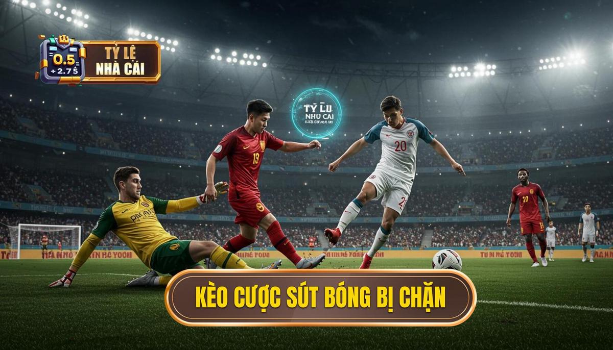 1. Khái Niệm Cơ Bản Về Kèo Cược Sút Bóng Bị Chặn