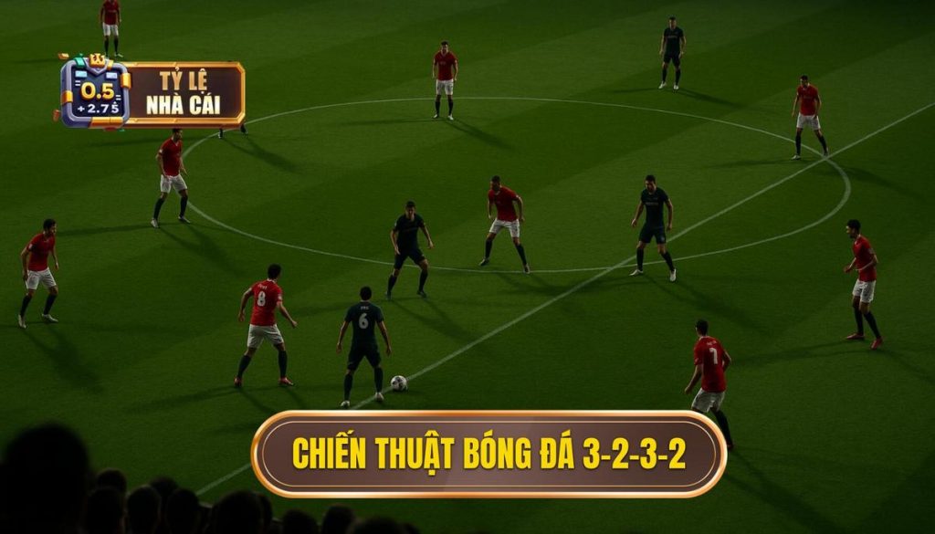 Chiến thuật bóng đá 3-2-3-2