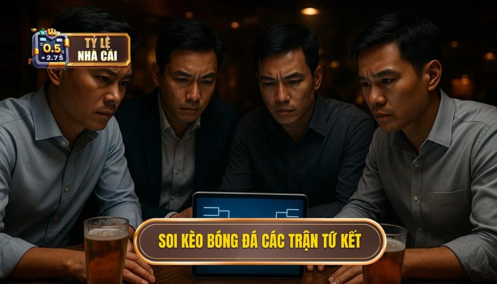 Soi kèo bóng đá các trận tứ kết