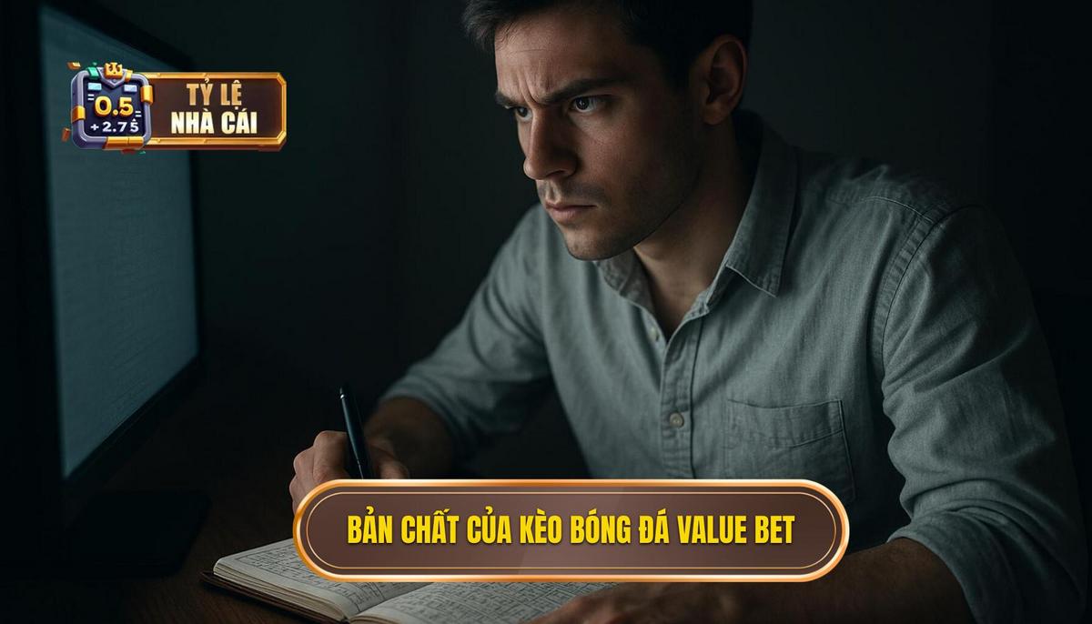 Bản chất cốt lõi của kèo bóng đá value bet trong cá cược hiện đại