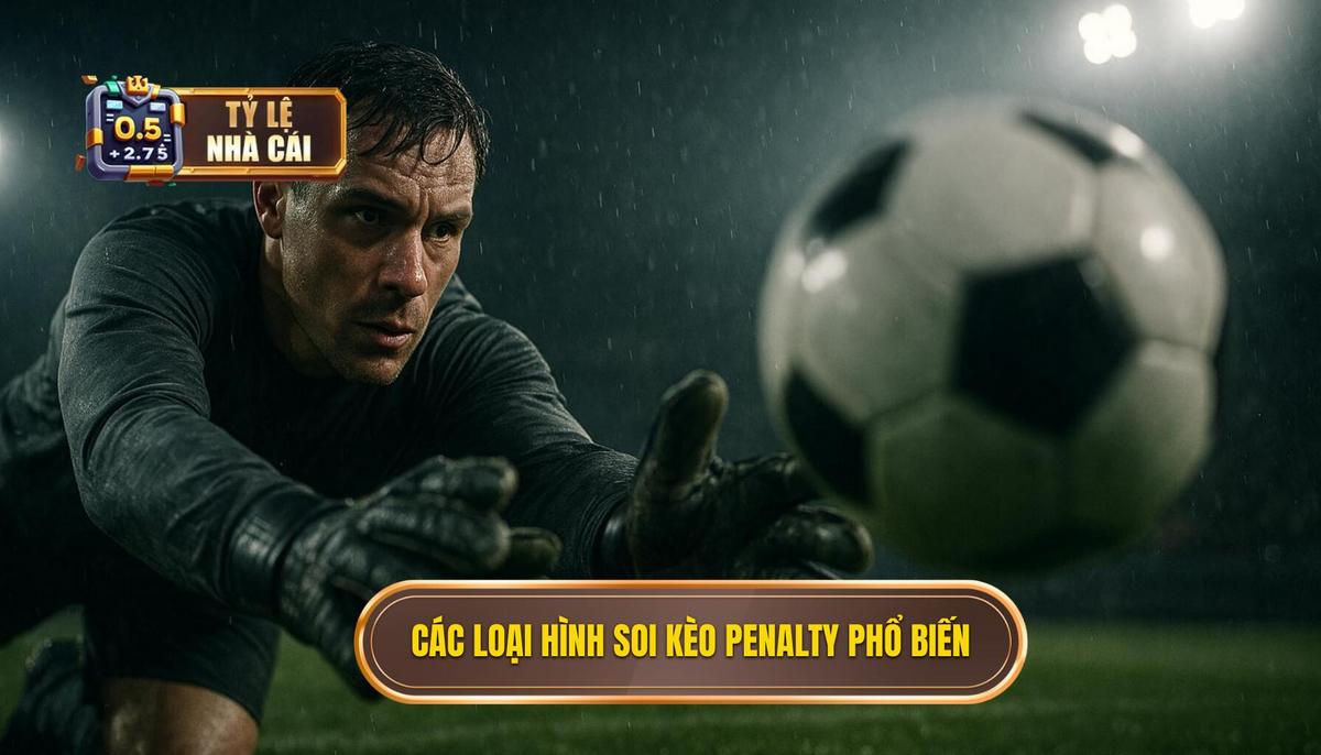 Bản chất và các loại hình phổ biến khi soi kèo penalty
