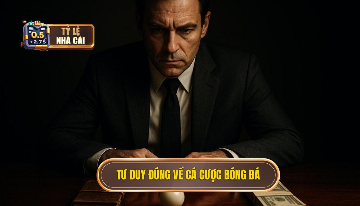 Tư duy đúng đắn về khái niệm cá cược bóng đá ít rủi ro