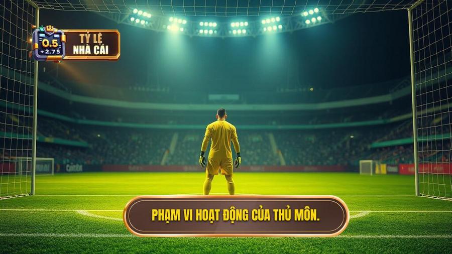1. Phạm vi hoạt động của thủ môn.