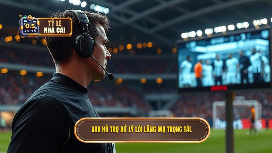 3. VAR hỗ trợ xử lý lỗi lăng mạ trọng tài.