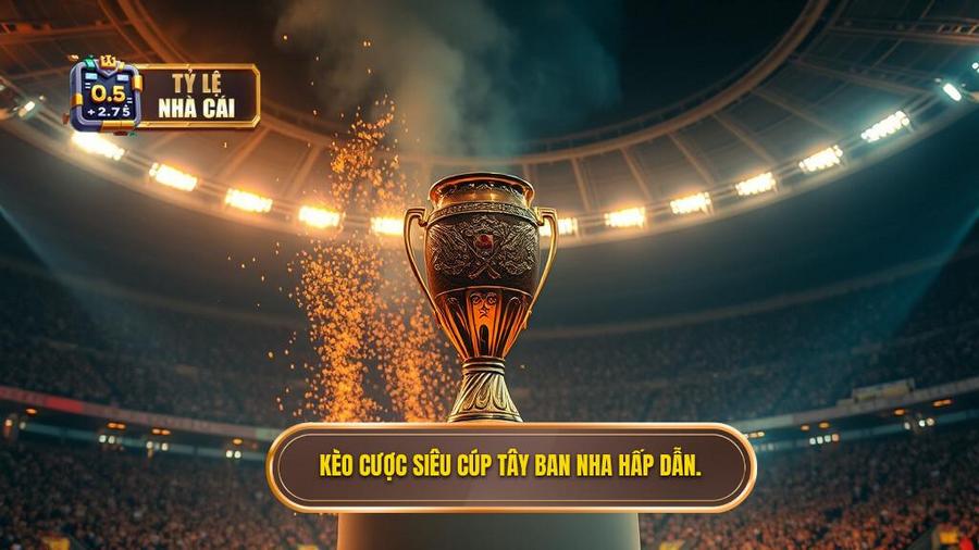 Kèo cược siêu cúp Tây Ban Nha hấp dẫn