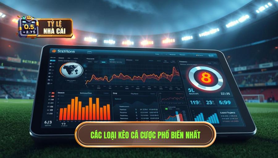 Các loại kèo phổ biến có tỷ lệ thắng cao nhất hiện nay