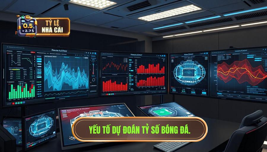Các yếu tố then chốt ảnh hưởng đến dự đoán tỷ số bóng đá
