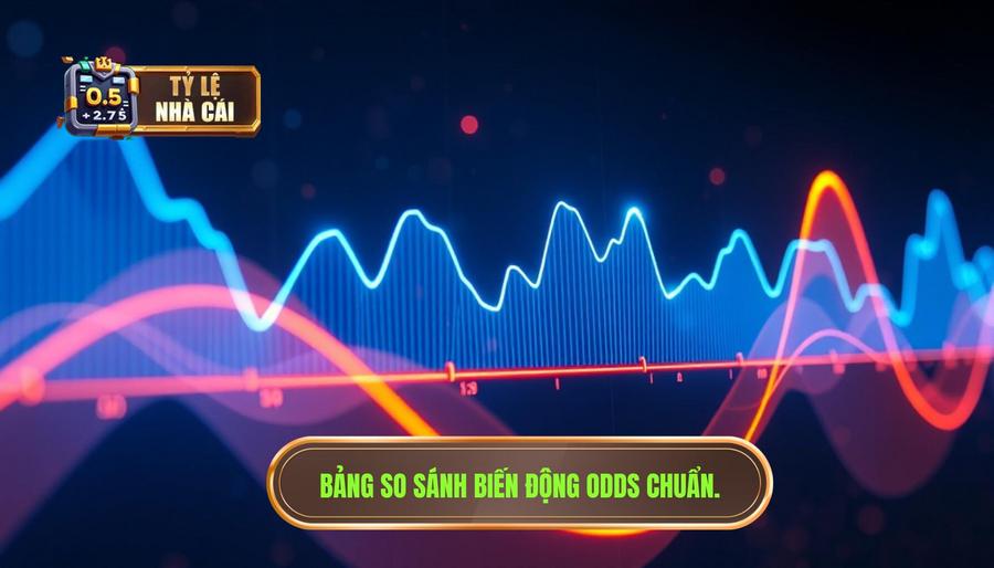 3. Bảng so sánh biến động Odds theo thời gian 3. Bảng so sánh biến động Odds theo thời gian